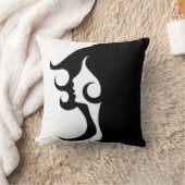 デコモダン女 クッション (ブランケット)