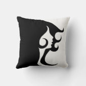 デコモダン女 クッション (裏面)