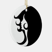 デコモダン女 セラミックオーナメント (右)