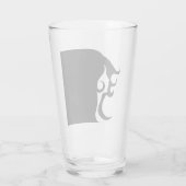 デコモダン女 タンブラーグラス (裏面)