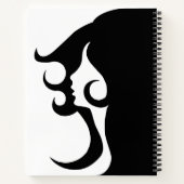 デコモダン女 ノートブック (裏面)