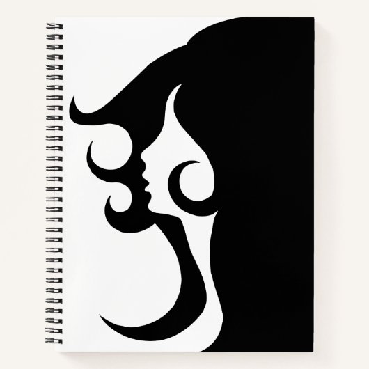 デコモダン女 ノートブック (正面)