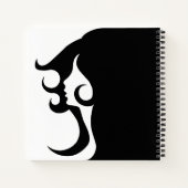 デコモダン女 ノートブック (裏面)