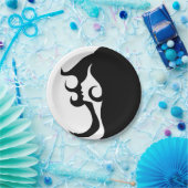 デコモダン女 ペーパープレート (パーティー)