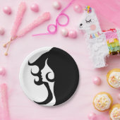 デコモダン女 ペーパープレート (パーティー)