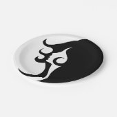 デコモダン女 ペーパープレート (アングル)