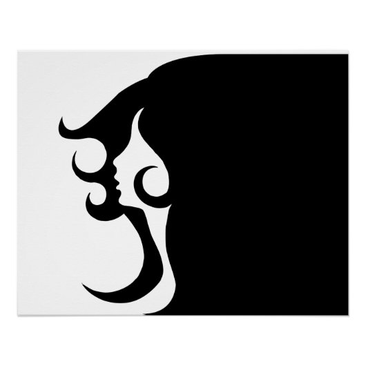 デコモダン女 ポスター (正面)