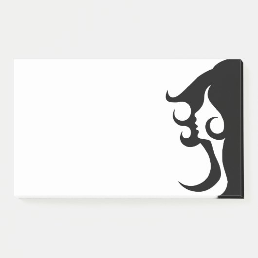 デコモダン女 ポストイット (正面)