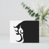 デコモダン女 ポストカード (スタンド正面)