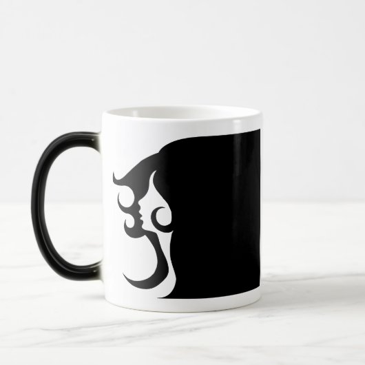 デコモダン女 モーフィングマグカップ (左)