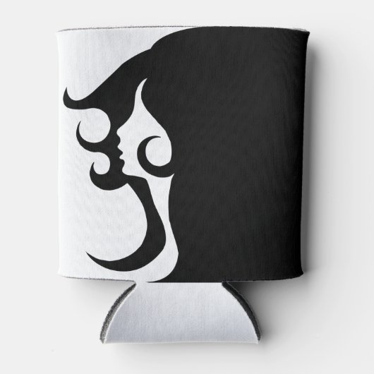 デコモダン女 缶クーラー (正面)