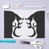 デコモダン女 薄葉紙 (クラフト)