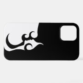 デコモダン女 iPhoneケース (裏面横)