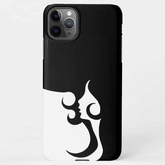 デコモダン女 iPhoneケース (裏面)