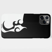 デコモダン女 iPhoneケース (裏面横)