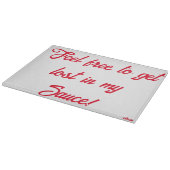 デコラティブガラスカッティングボード27.94cm x 20.32cm カッティングボード (角)