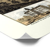 デコラ，アイオワパノラママップ – 1870 ポスター (角)