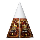 デコル>紙パーティーハット パーティーハット (正面)