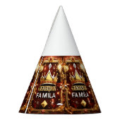 デコル>紙パーティーハット パーティーハット (左)