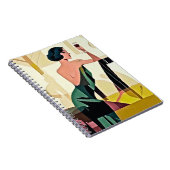 デコレディーイングリーンアーモダント ノートブック (右側)