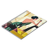 デコレディーイングリーンアーモダント ノートブック (左側)