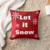 デコレーション用 雪の結晶のクリスマス クッション (ブランケット)