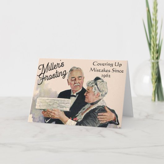 デコレーション - 誕生日から間違いを隠してきた カード (正面)