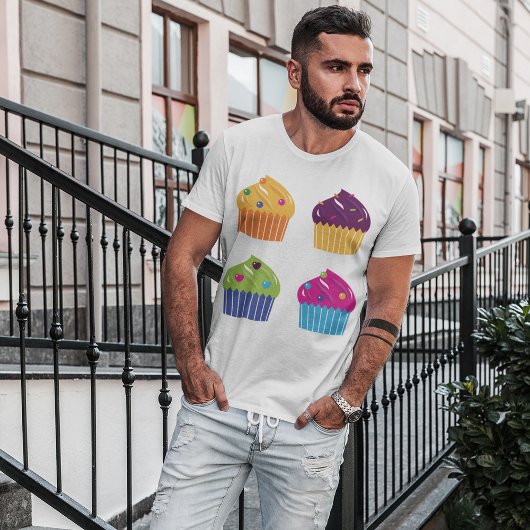 デコレートカップケーキ Tシャツ