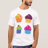 デコレートカップケーキ Tシャツ (正面)