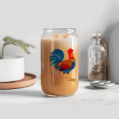 デコロレスカーシロカラフルロスター ガラス缶