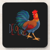 デコロレスカーシロカラフルロスター コースター (正面)