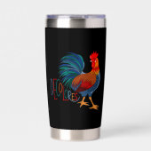 デコロレスカーシロカラフルロスター 保温保冷タンブラー (正面)