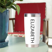 デコロレスカーシロレインボークロス&ピース鳩 保温保冷タンブラー