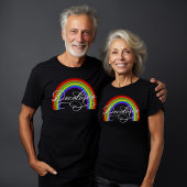 デコロレスカーシロレインボー信仰 Tシャツ