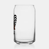 デコロレスカーシロロースターブラックシルエット ガラス缶 (左)