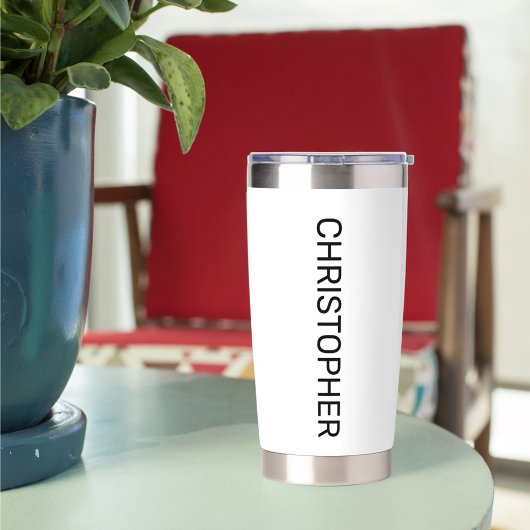 デコロレスカーシロロースターブラックシルエット 保温保冷タンブラー