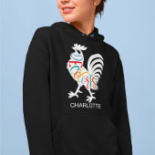 デコロレスカーシロロースターホワイトシルエット スウェットシャツ