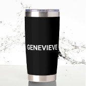 デコロレスカーシロロースターワードクラウド 保温保冷タンブラー