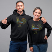 デコロレスカーシロロースターワードクラウド Tシャツ