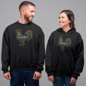 デコロレスカーシロロースターワードクラウド Tシャツ