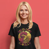 デコロレスカーシロ動揺してルースター Tシャツ