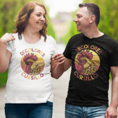 デコロレスカーシロ動揺してルースター Tシャツ