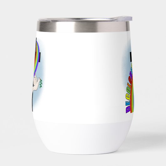 デコロレスカーシロ虹と十字架と平和の道 (左面)