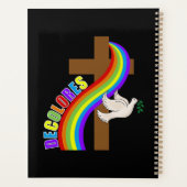 デコロレスカーシロ虹と十字架と平和の道 プランナー手帳 (裏面)