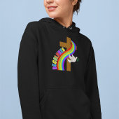 デコロレスカーシロ虹と十字架と平和の道 Tシャツ