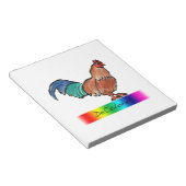 デコロレスルースター ノートパッド (アングル)