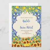 デコーイタリアンル&デジタルハルディ招待状 招待状 (正面/裏面)