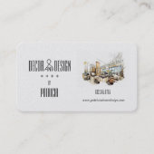 デコーエレガントルとデザイン/インテリアデザイン 名刺 (正面)