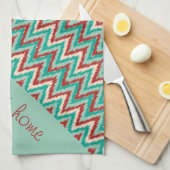 デコーストライプルのキッチンタオルカスタマイズ-  キッチンタオル (四つ折り)