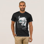 デコーダコタ |グリッド[黒] Tシャツ (正面フル)